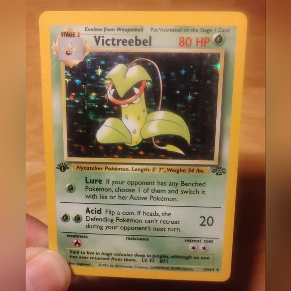 1999 jungle pokemon cards 1st Edition (64/64) Complete Set Evolves from null Type 1999 Pokemon Jungle 60 Pikachu